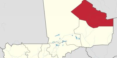 Peta dari Mali kidal